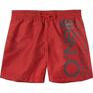 O'Neill CALI FLORAL Chlapecké koupací šortky, červená, velikost obraz