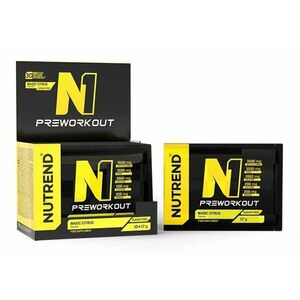 N1 Pre-Workout - Nutrend 10 x 17 g Tropical Candy obraz