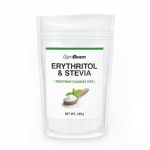 Erythritol & Stévie sladidlo 240 g - GymBeam obraz