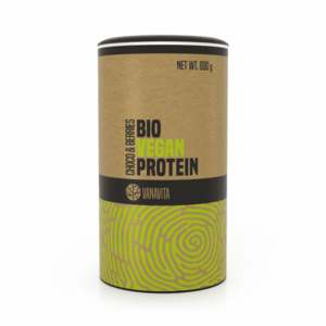 BIO Vegan Protein 600 g čokoláda & bobule - VanaVita obraz