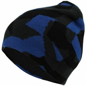 Lewro MAGA Chlapecká oboustranná pletená čepice, modrá, velikost obraz