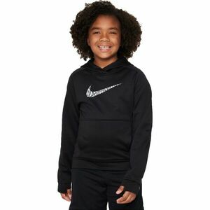 Nike THERMA-FIT Chlapecká mikina, černá, veľkosť S obraz