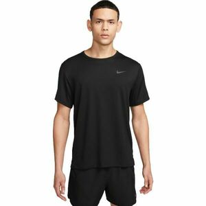 Nike DRI-FIT MILER Pánské tréninkové tričko, černá, velikost obraz