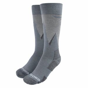 Kompresní ponožky z merino vlny Oxford Merino Oxsocks šedé šedá S (37-39) obraz