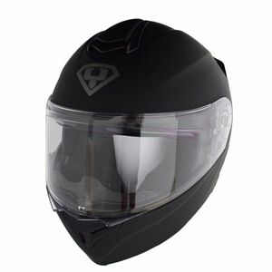 Moto helma Yohe 938 Double Visor matně černá XXL (63-64) obraz