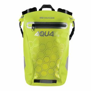 Vodotěsný batoh Oxford Aqua V12 Backpack 12l fluo žlutá obraz