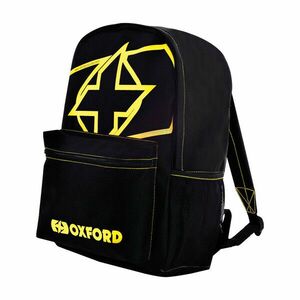 Batoh Oxford X-Rider Essential Backpack černý/fluo žlutý 15l obraz