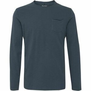 BLEND T-SHIRT L/S Pánské triko s dlouhým rukávem, tmavě modrá, velikost obraz