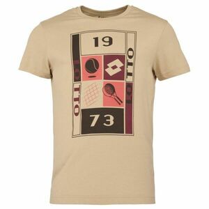 Lotto SUPRA VII TEE Pánské tričko, béžová, velikost obraz