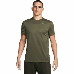 Nike DRI-FIT LEGEND Pánské tréninkové tričko, khaki, velikost obraz