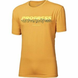 PROGRESS BARBAR SUNSET Pánské tričko, žlutá, velikost obraz