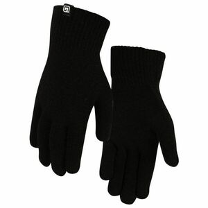 Lewro ULAM Dětské pletené rukavice, černá, velikost obraz