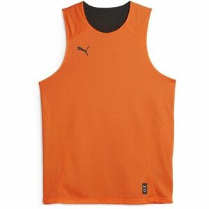 Puma HOOPS TEAM REVERSE PRACTICE JERSEY Pánský basketballový dres, oranžová, velikost obraz