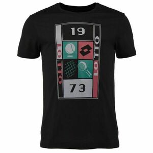 Lotto SUPRA VII TEE Pánské tričko, černá, velikost obraz
