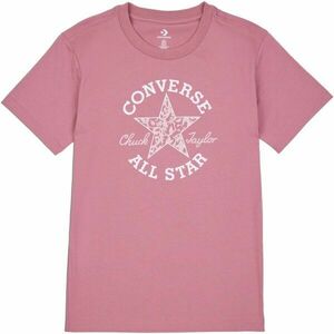 Converse CHUCK PATCH INFILL Dámské tričko, růžová, veľkosť M obraz