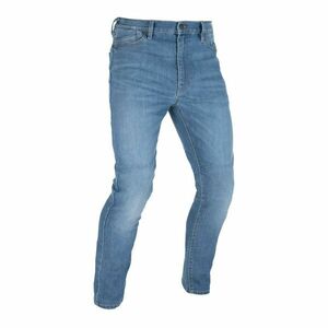 Pánské moto kalhoty Oxford Original Approved Jeans CE volný střih sepraná světle modrá 40/34 obraz
