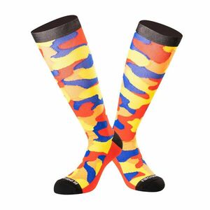 Vysoké ponožky Undershield Camo Tall žlutá/červená/modrá 43/46 obraz