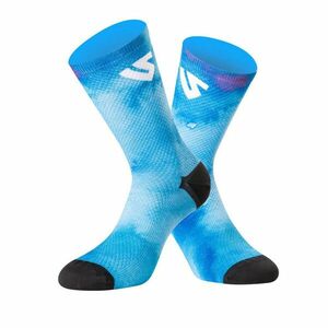 Ponožky Undershield Tye Dye modrá 42/46 obraz