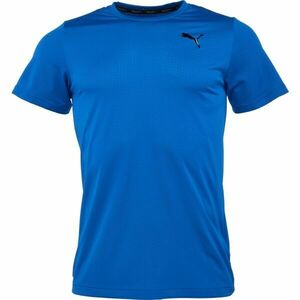 Puma TRAIN FAV BLASTER TEE Pánské triko, modrá, velikost obraz