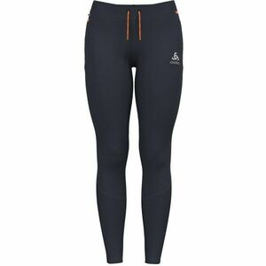 Odlo AXALP WINTER Dámské běžecké elastické kalhoty, tmavě šedá, velikost obraz