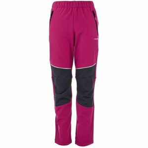 Lewro BENET Dívčí softshellové kalhoty, růžová, velikost obraz