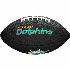 Wilson MINI NFL TEAM SOFT TOUCH FB BL MI Mini míč na americký fotbal, černá, veľkosť UNI obraz