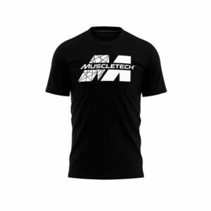 T-Shirt Black S - MuscleTech obraz