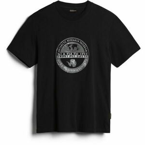 Napapijri S-BOLLO SS 1 Pánské tričko, černá, velikost obraz