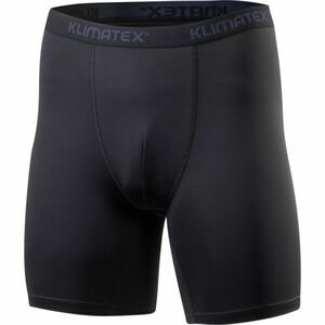 Klimatex SIMIR LONG Pánské funkční boxerky, černá, velikost obraz