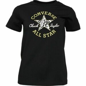 Converse CHUCK PATCH INFILL Dámské tričko, černá, veľkosť L obraz