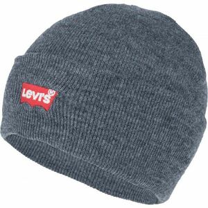 Levi's® RED BATWING EMBROIDERED Zimní čepice, šedá, velikost obraz