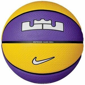 Nike PLAYGROUND 8P 2.0 L JAMES DEFLATED Basketbalový míč, fialová, velikost obraz