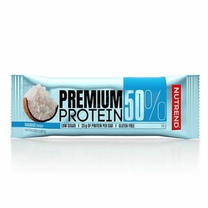 Proteinová tyčinka Nutrend Premium Protein 50% Bar 50g kokos obraz