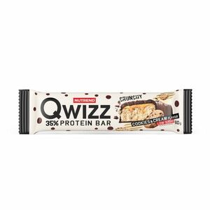Proteinová tyčinka Nutrend Qwizz Protein Bar 60g cookiesacream obraz