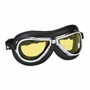 Vintage moto brýle Climax 500 žlutá skla obraz