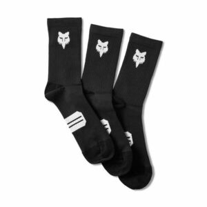 Cyklo ponožky FOX 6" Ranger Sock Prepack 3 páry Black L/XL (43-45) obraz
