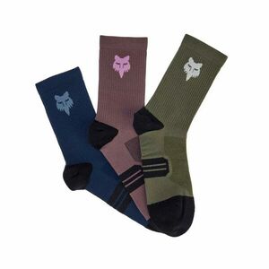 Cyklo ponožky FOX 6" Ranger Sock Prepack 3 páry Multicolour L/XL (43-45) obraz