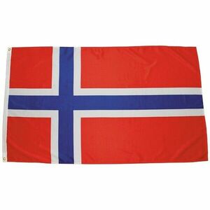 Vlajka Norsko, 150cm x 90cm obraz