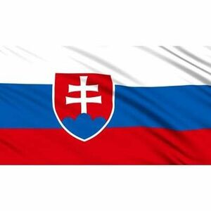 Vlajka Slovenské republiky, 150cm x 90cm obraz