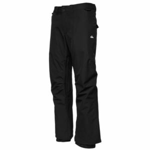 Quiksilver ESTATE PT Pánské lyžařské kalhoty, černá, velikost obraz
