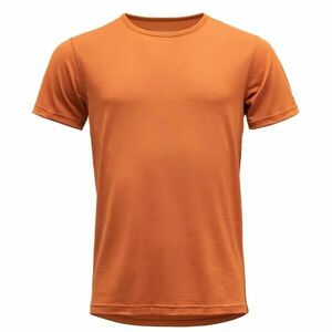 Devold BREEZE MERINO 150 T-SHIRT Pánské triko, oranžová, velikost obraz