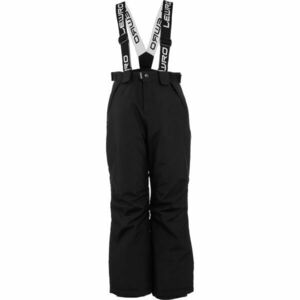 Lewro PAXTON Dětské zimní kalhoty, černá, velikost obraz