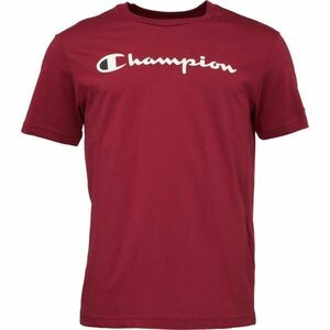 Champion LEGACY Pánské triko, vínová, velikost obraz