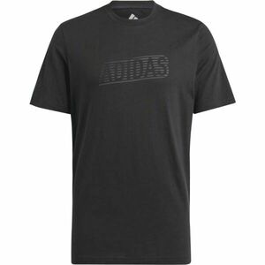adidas BRAND LOVE TEE Pánské tričko, černá, velikost obraz