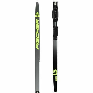 Fischer LS SKATE + COMPACT SKATE Běžecké lyže na bruslení, tmavě šedá, velikost obraz