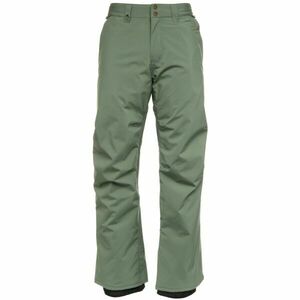 Quiksilver ESTATE PT Pánské lyžařské kalhoty, zelená, velikost obraz