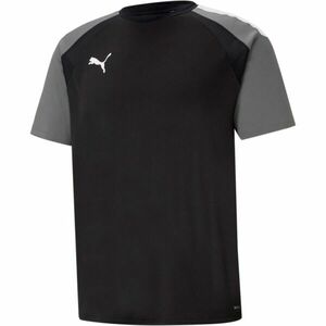 Puma TEAMPACER JERSEY TEE Pánské fotbalové triko, černá, velikost obraz