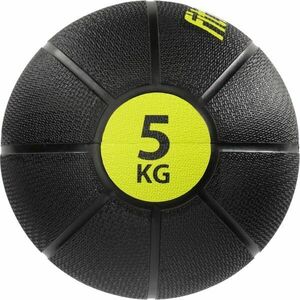 Fitforce MEDICINE BALL 5 KG Medicinbal, černá, velikost obraz