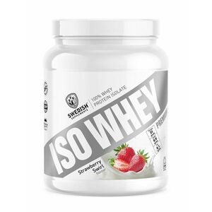 Iso Whey Premium - Švédsko Supplements 700 g Strawberry Swirl obraz