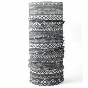 Husky multifunkční šátek Printemp grey triangle stripes, UNI obraz